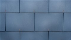 EKOTERNIT šablona EB3 300/445mm GREY (šedá), plastová krytina - tradiční obdélník